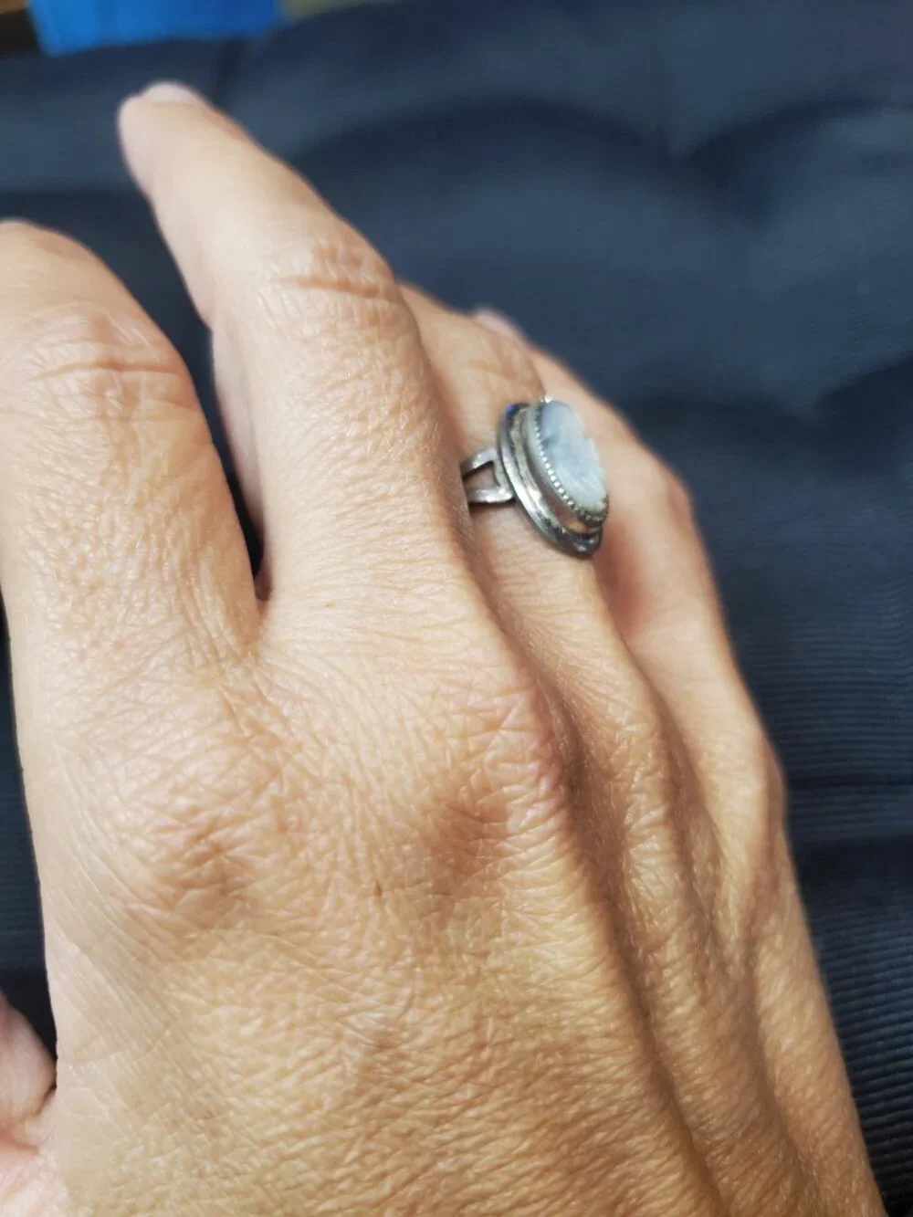 Vintage Sarah Coventry sterling silver ring